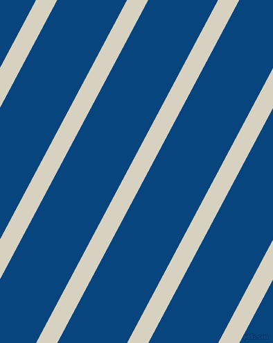 62 degree angle lines stripes, 27 pixel line width, 89 pixel line spacing, Ecru White and Dark Cerulean stripes and lines seamless tileable