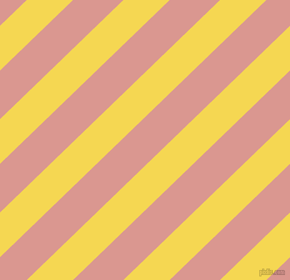 44 degree angle lines stripes, 45 pixel line width, 49 pixel line spacing, Energy Yellow and Petite Orchid stripes and lines seamless tileable