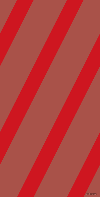 63 degree angle lines stripes, 51 pixel line width, 103 pixel line spacing, Fire Engine Red and Apple Blossom stripes and lines seamless tileable