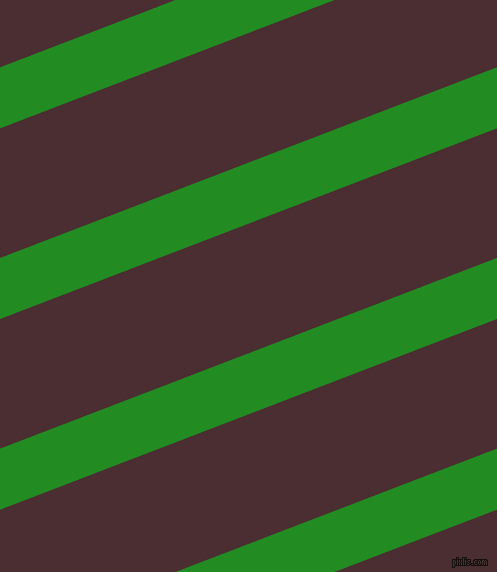 21 degree angle lines stripes, 57 pixel line width, 121 pixel line spacing, Forest Green and Cab Sav stripes and lines seamless tileable
