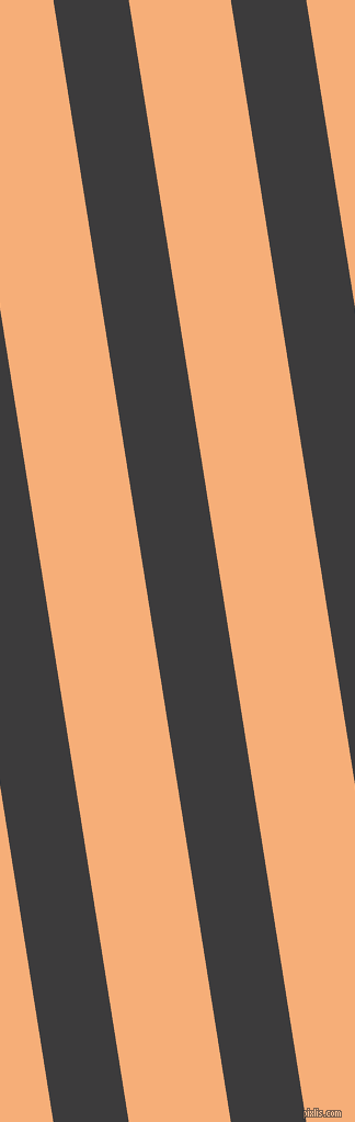 99 degree angle lines stripes, 68 pixel line width, 92 pixel line spacing, Fuscous Grey and Tacao stripes and lines seamless tileable