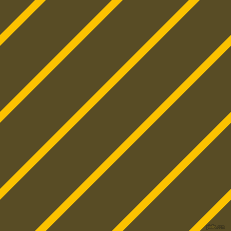 45 degree angle lines stripes, 15 pixel line width, 91 pixel line spacing, Golden Poppy and Bronze Olive stripes and lines seamless tileable