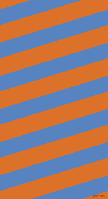 17 degree angle lines stripes, 48 pixel line width, 54 pixel line spacing, Havelock Blue and Tahiti Gold stripes and lines seamless tileable