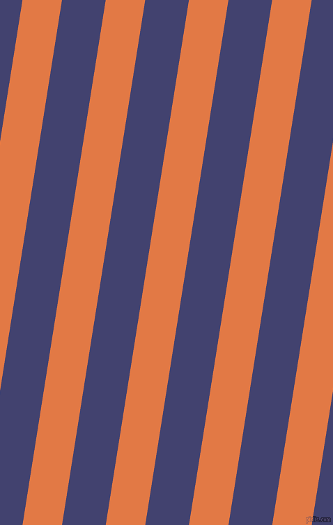 81 degree angle lines stripes, 56 pixel line width, 62 pixel line spacing, Jaffa and Corn Flower Blue stripes and lines seamless tileable