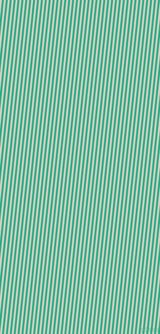 84 degree angle lines stripes, 4 pixel line width, 4 pixel line spacing, Jungle Green and Ecru White stripes and lines seamless tileable