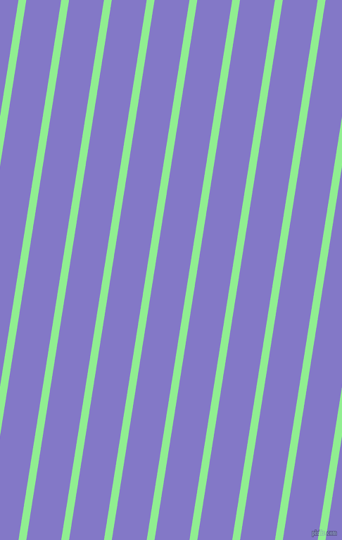 81 degree angle lines stripes, 11 pixel line width, 49 pixel line spacing, Light Green and Moody Blue stripes and lines seamless tileable