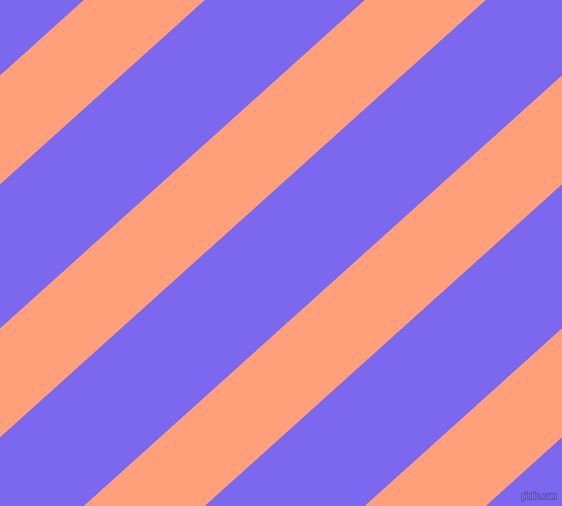 42 degree angle lines stripes, 81 pixel line width, 107 pixel line spacing, Light Salmon and Medium Slate Blue stripes and lines seamless tileable