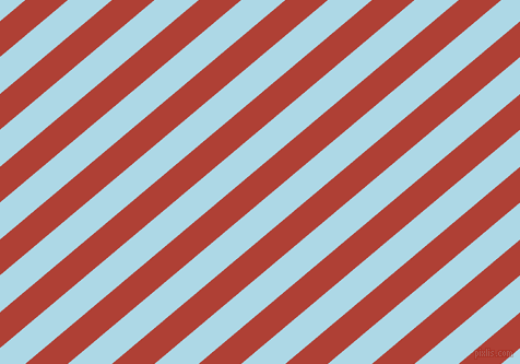 40 degree angle lines stripes, 25 pixel line width, 26 pixel line spacing, Medium Carmine and Light Blue stripes and lines seamless tileable
