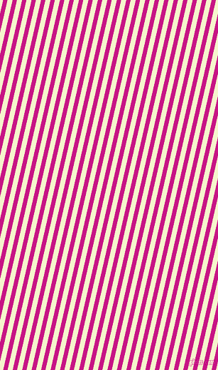 77 degree angle lines stripes, 6 pixel line width, 7 pixel line spacing, Medium Violet Red and Mimosa stripes and lines seamless tileable