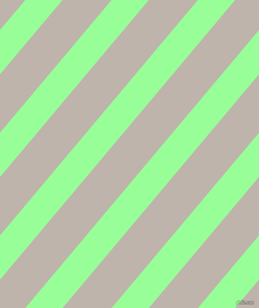 50 degree angle lines stripes, 57 pixel line width, 75 pixel line spacing, Mint Green and Tide stripes and lines seamless tileable