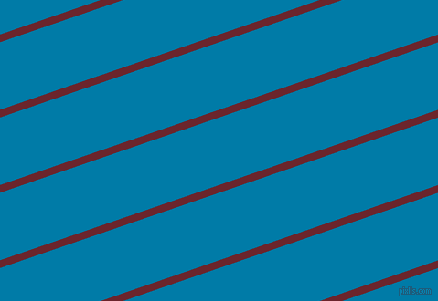 19 degree angle lines stripes, 8 pixel line width, 70 pixel line spacing, Monarch and Cerulean stripes and lines seamless tileable