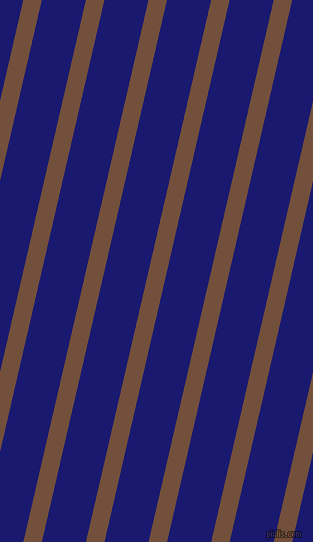 77 degree angle lines stripes, 18 pixel line width, 43 pixel line spacing, Old Copper and Midnight Blue stripes and lines seamless tileable