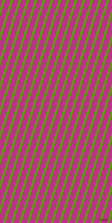 72 degree angle lines stripes, 9 pixel line width, 16 pixel line spacing, Olive Drab and Red Violet stripes and lines seamless tileable