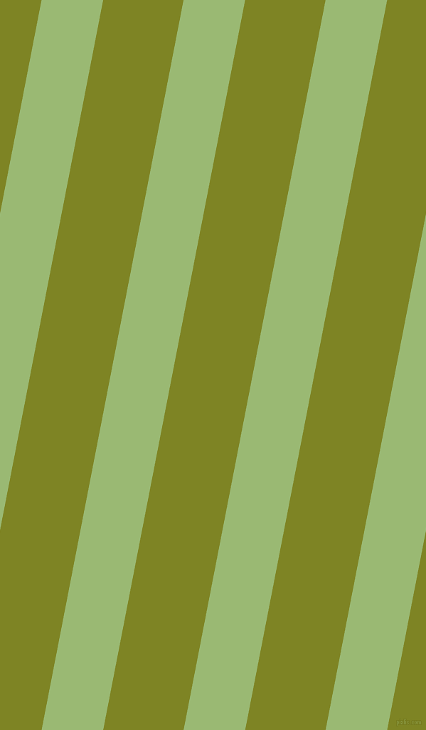 79 degree angle lines stripes, 85 pixel line width, 111 pixel line spacing, Olivine and Trendy Green stripes and lines seamless tileable