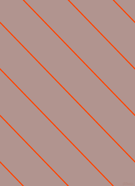 134 degree angle lines stripes, 4 pixel line width, 107 pixel line spacing, Orange Red and Thatch stripes and lines seamless tileable
