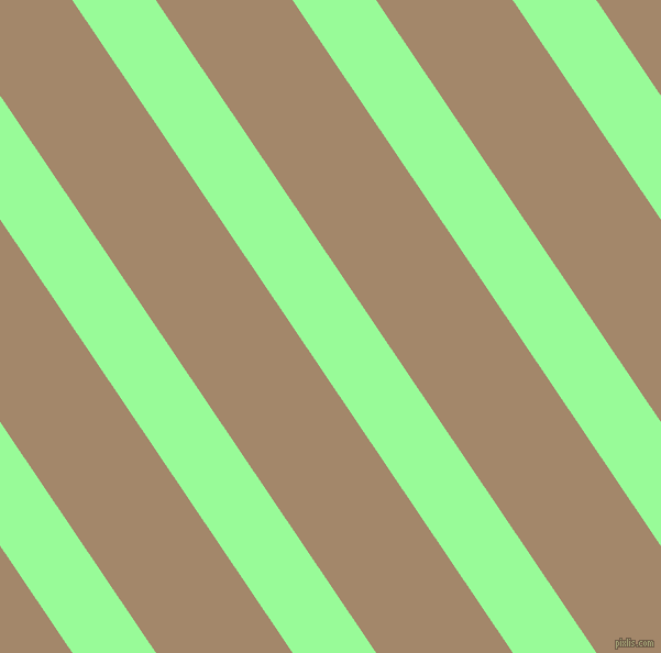 124 degree angle lines stripes, 63 pixel line width, 103 pixel line spacing, Pale Green and Sandal stripes and lines seamless tileable