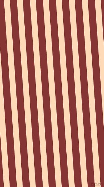 94 degree angle lines stripes, 19 pixel line width, 23 pixel line spacing, Peach Puff and Tall Poppy stripes and lines seamless tileable