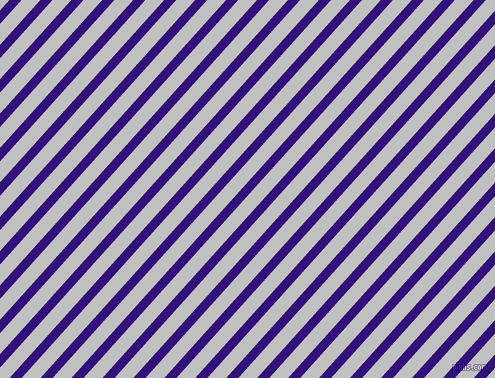 48 degree angle lines stripes, 9 pixel line width, 14 pixel line spacing, Persian Indigo and Silver stripes and lines seamless tileable