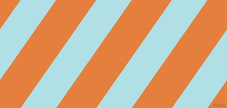 55 degree angle lines stripes, 93 pixel line width, 105 pixel line spacing, Powder Blue and Pizazz stripes and lines seamless tileable