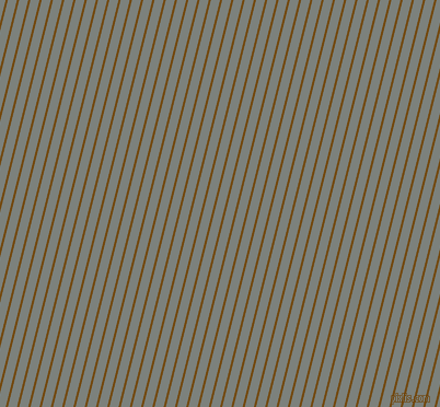 76 degree angle lines stripes, 2 pixel line width, 8 pixel line spacing, Raw Umber and Boulder stripes and lines seamless tileable