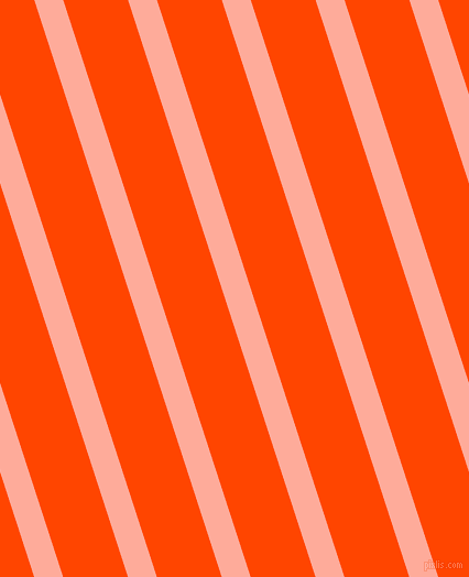 108 degree angle lines stripes, 25 pixel line width, 56 pixel line spacing, Rose Bud and Orange Red stripes and lines seamless tileable