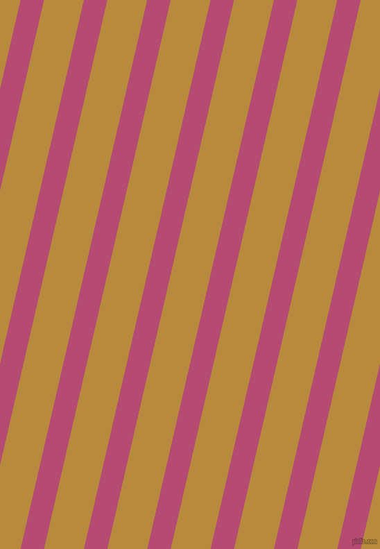 77 degree angle lines stripes, 33 pixel line width, 56 pixel line spacing, Royal Heath and Marigold stripes and lines seamless tileable