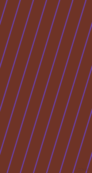 73 degree angle lines stripes, 4 pixel line width, 37 pixel line spacing, Royal Purple and Pueblo stripes and lines seamless tileable
