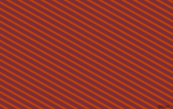 151 degree angle lines stripes, 7 pixel line width, 11 pixel line spacing, Rust and Paprika stripes and lines seamless tileable