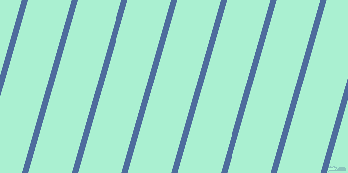 74 degree angle lines stripes, 12 pixel line width, 84 pixel line spacing, San Marino and Magic Mint stripes and lines seamless tileable