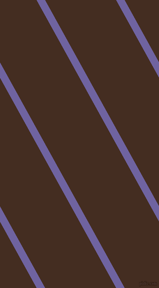 119 degree angle lines stripes, 15 pixel line width, 125 pixel line spacing, Scampi and Morocco Brown stripes and lines seamless tileable