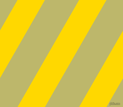 60 degree angle lines stripes, 81 pixel line width, 101 pixel line spacing, School Bus Yellow and Dark Khaki stripes and lines seamless tileable