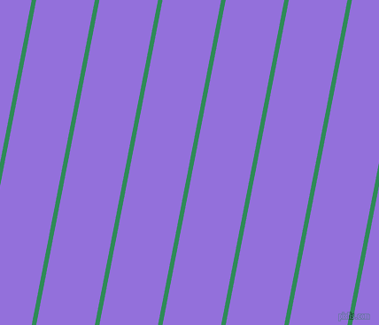 79 degree angle lines stripes, 5 pixel line width, 65 pixel line spacing, Sea Green and Medium Purple stripes and lines seamless tileable