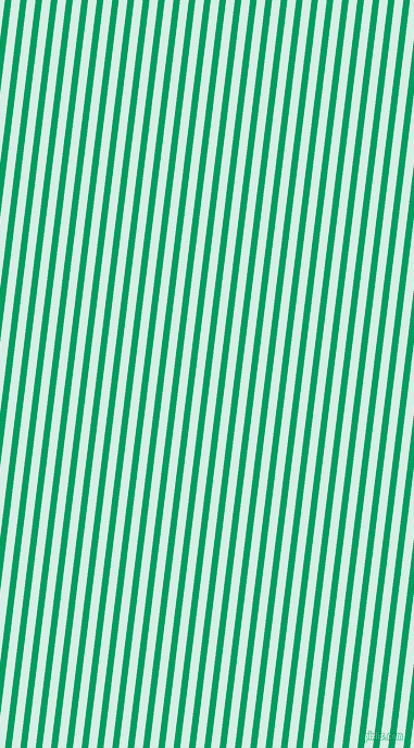 83 degree angle lines stripes, 6 pixel line width, 8 pixel line spacing, Shamrock Green and White Ice stripes and lines seamless tileable