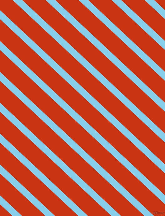 137 degree angle lines stripes, 21 pixel line width, 51 pixel line spacing, Sky Blue and Harley Davidson Orange stripes and lines seamless tileable
