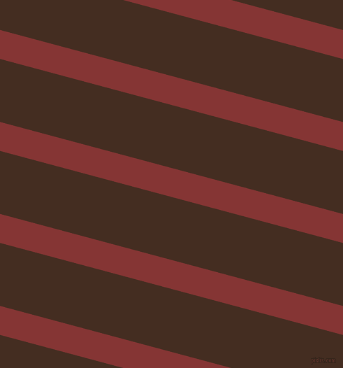 165 degree angle lines stripes, 40 pixel line width, 87 pixel line spacing, Tall Poppy and Morocco Brown stripes and lines seamless tileable