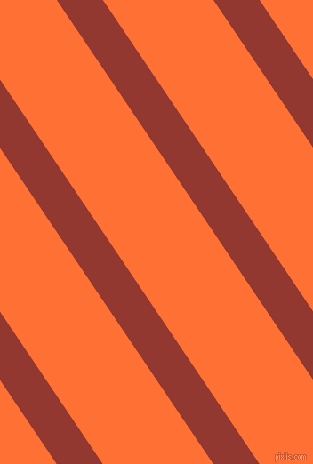 124 degree angle lines stripes, 43 pixel line width, 103 pixel line spacing, Thunderbird and Burnt Orange stripes and lines seamless tileable