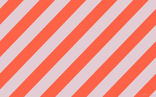 46 degree angle lines stripes, 39 pixel line width, 40 pixel line spacing, Tomato and Prim stripes and lines seamless tileable