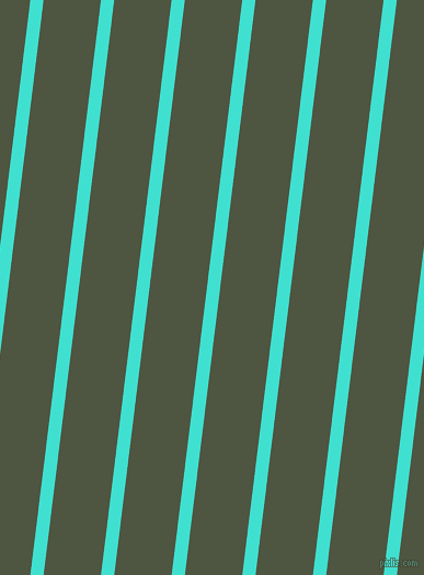 83 degree angle lines stripes, 12 pixel line width, 52 pixel line spacing, Turquoise and Lunar Green stripes and lines seamless tileable