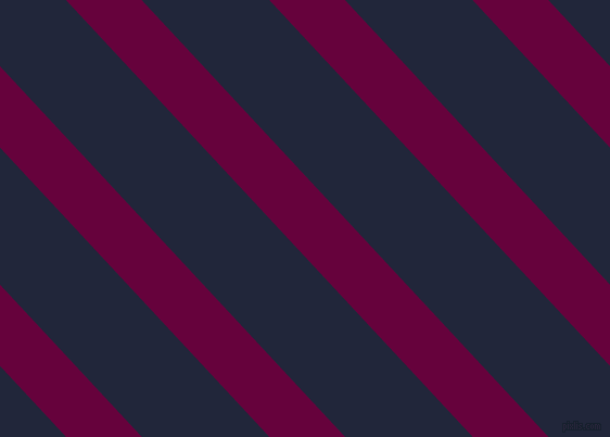 133 degree angle lines stripes, 51 pixel line width, 86 pixel line spacing, Tyrian Purple and Midnight Express stripes and lines seamless tileable