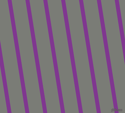 99 degree angle lines stripes, 13 pixel line width, 45 pixel line spacing, Vivid Violet and Gunsmoke stripes and lines seamless tileable