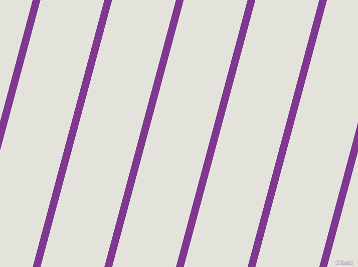 75 degree angle lines stripes, 15 pixel line width, 123 pixel line spacing, Vivid Violet and Snow Drift stripes and lines seamless tileable