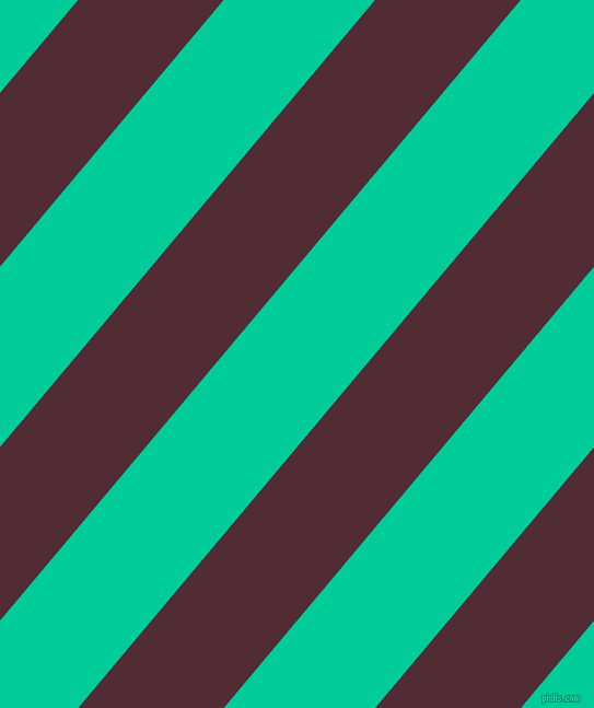 50 degree angle lines stripes, 102 pixel line width, 106 pixel line spacing, Wine Berry and Caribbean Green stripes and lines seamless tileable