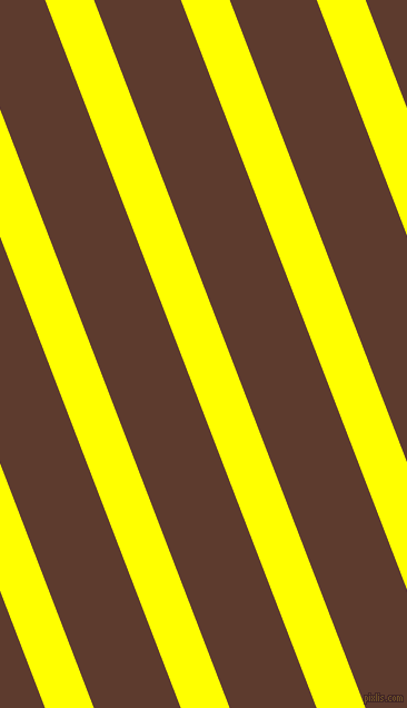111 degree angle lines stripes, 41 pixel line width, 73 pixel line spacing, Yellow and Cioccolato stripes and lines seamless tileable