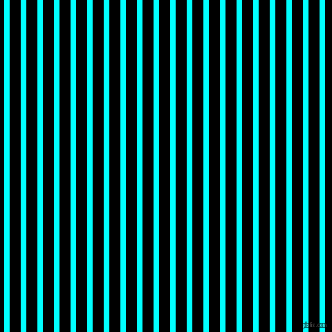 vertical lines stripes, 8 pixel line width, 16 pixel line spacing, Aqua and Black vertical lines and stripes seamless tileable