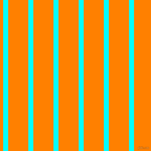 vertical lines stripes, 16 pixel line width, 64 pixel line spacing, Aqua and Dark Orange vertical lines and stripes seamless tileable