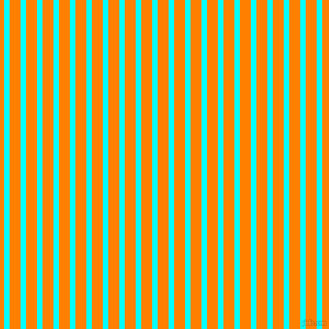 vertical lines stripes, 8 pixel line width, 16 pixel line spacing, Aqua and Dark Orange vertical lines and stripes seamless tileable