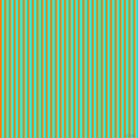 vertical lines stripes, 8 pixel line width, 8 pixel line spacing, Aqua and Dark Orange vertical lines and stripes seamless tileable