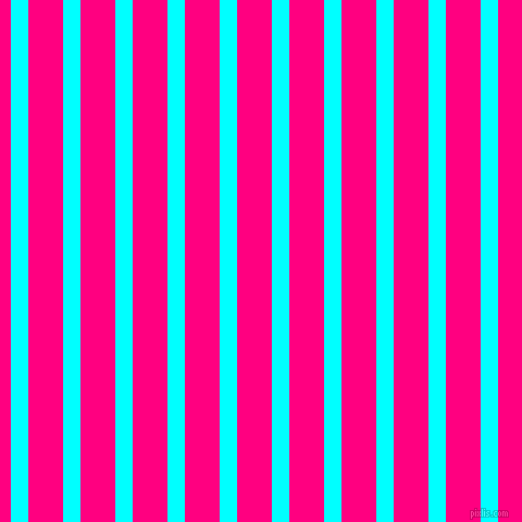 vertical lines stripes, 16 pixel line width, 32 pixel line spacing, Aqua and Deep Pink vertical lines and stripes seamless tileable