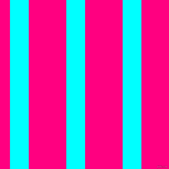vertical lines stripes, 64 pixel line width, 128 pixel line spacing, Aqua and Deep Pink vertical lines and stripes seamless tileable