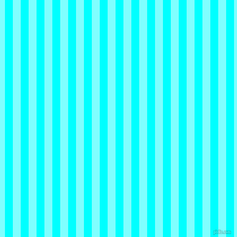 vertical lines stripes, 16 pixel line width, 16 pixel line spacing, Aqua and Electric Blue vertical lines and stripes seamless tileable